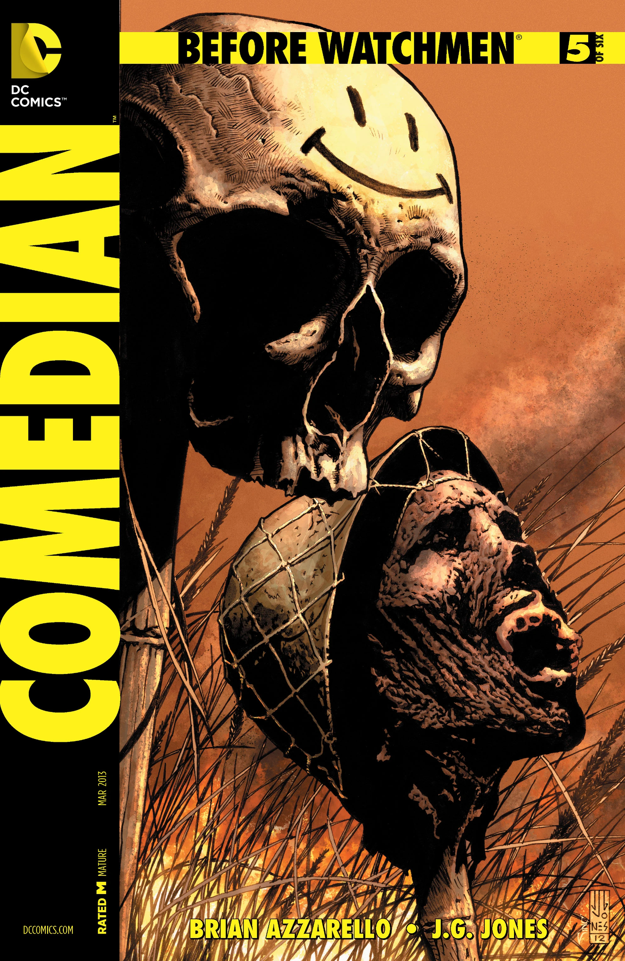Before Watchmen: Comedian #5 (DC, 2013 — Cover A) cover
